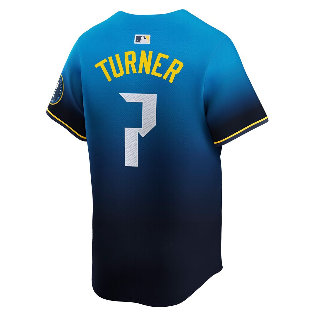 Philadelphia Phillies Trea Turner Nike City Connect Limited Jersey - Blue