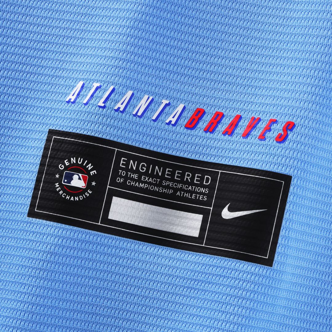 Atlanta Braves Nike 2026 City Connect Stadium Jersey - Powder Blue