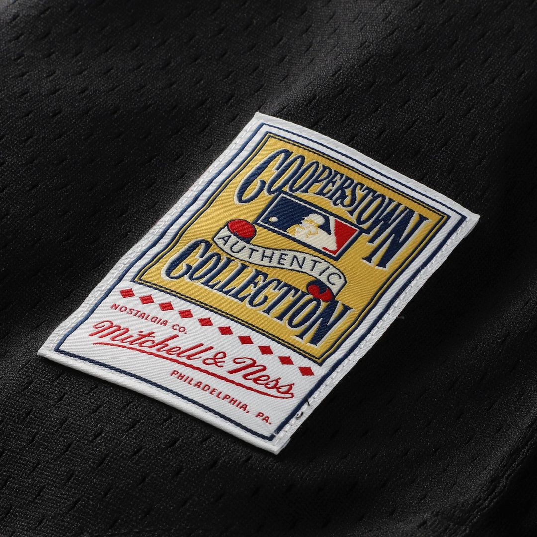 Cincinnati Reds Barry Larkin Mitchell & Ness Throwback Cooperstown Mesh Batting Practice Jersey - Red