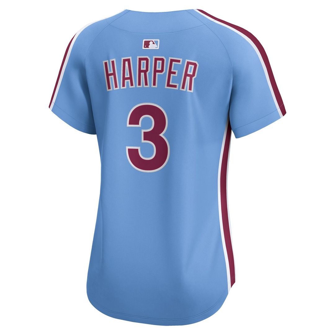 Philadelphia Phillies Bryce Harper Nike Women's Home Limited Player Jersey - White