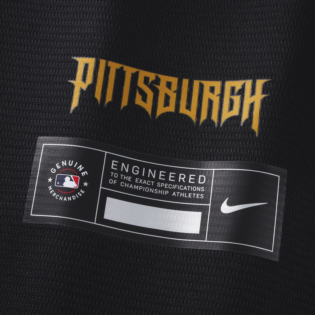 Pittsburgh Pirates Oneil Cruz Nike 2026 City Connect Stadium Jersey - Black