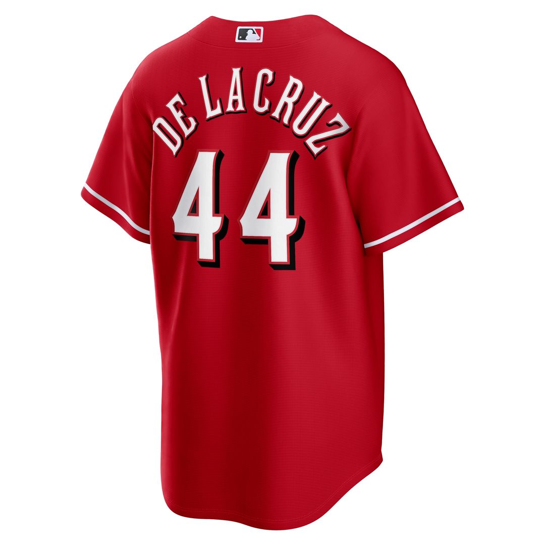 Cincinnati Reds Elly De La Cruz Nike Road Replica Jersey - Gray