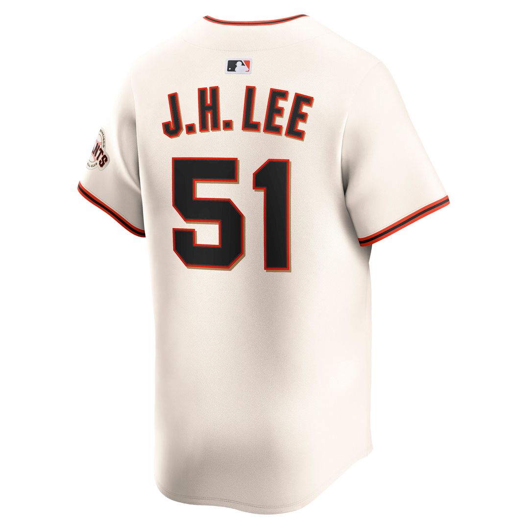 San Francisco Giants Jung Hoo Lee Nike Alternate Limited Player Jersey - Black