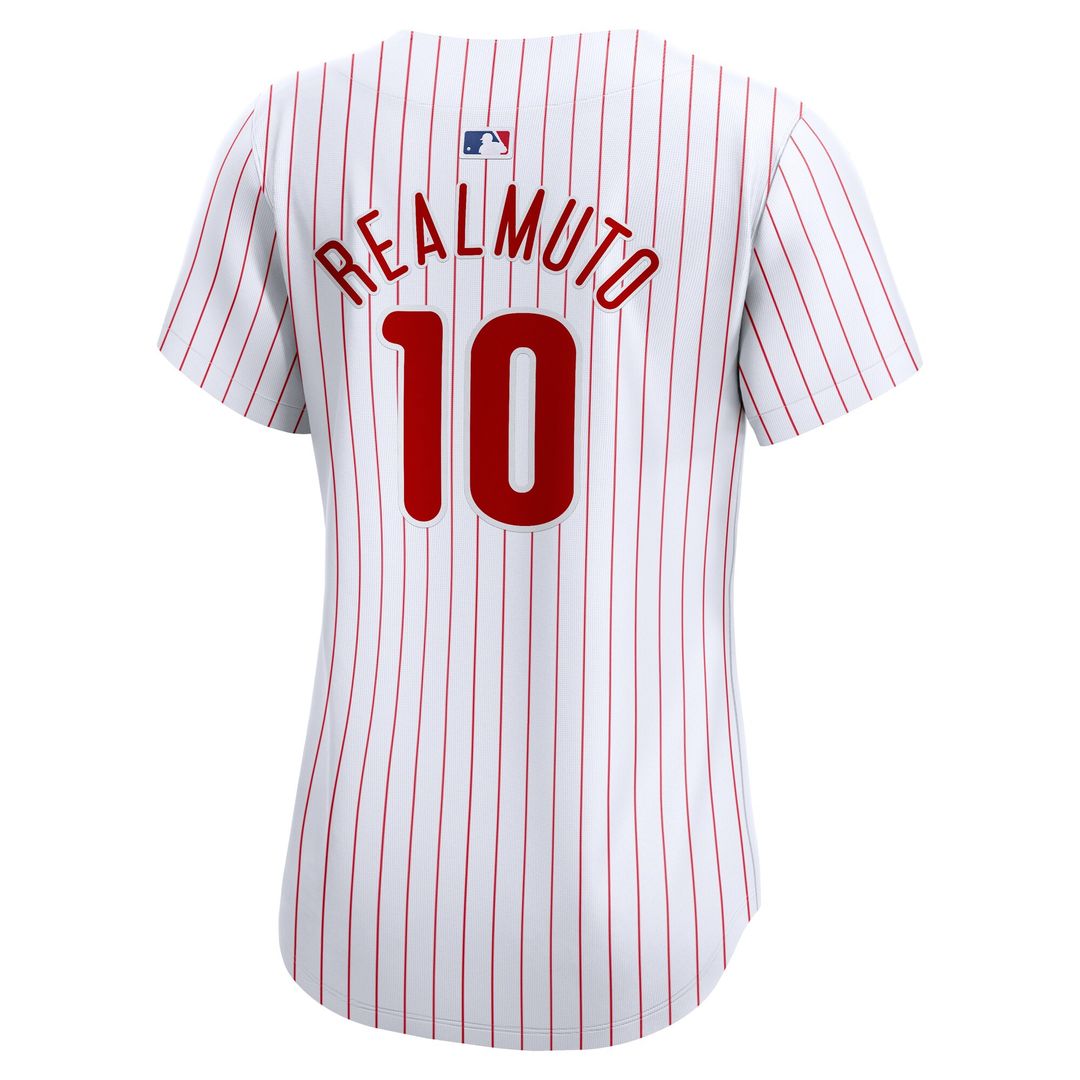 Philadelphia Phillies J.T. Realmuto Nike Women's Home Limited Player Jersey – White