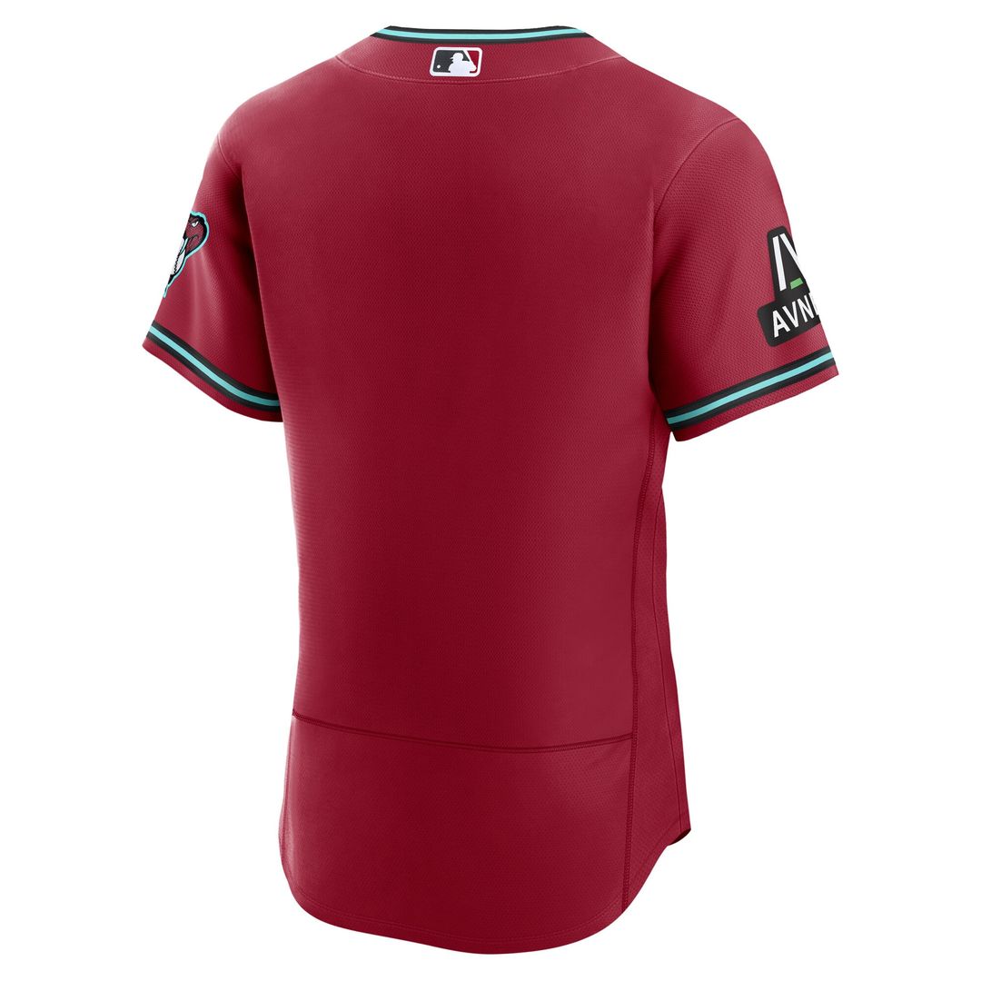 Arizona Diamondbacks Nike Home Sponsor Patch Authentic Jersey - Cream