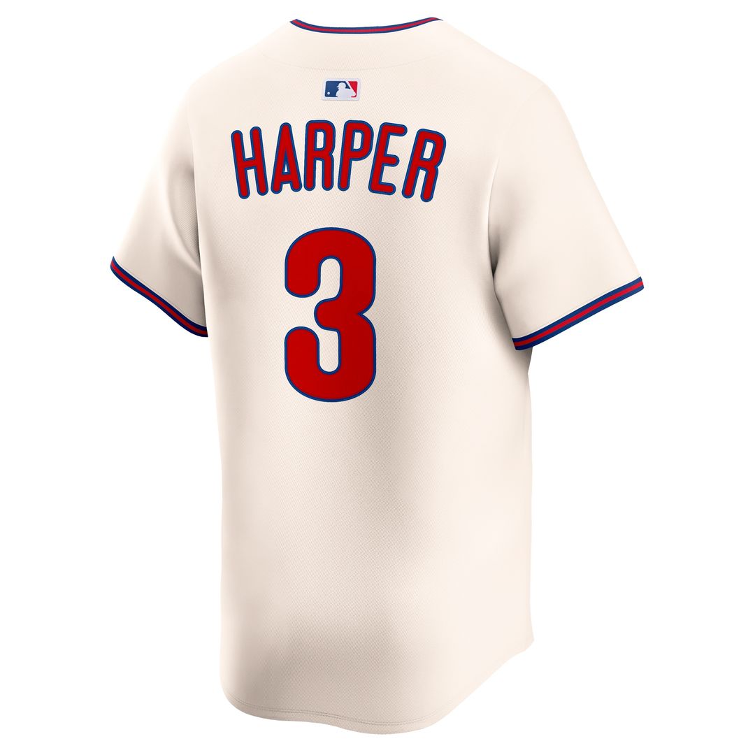 Philadelphia Phillies Bryce Harper Nike Alternate Limited Player Jersey - Light Blue