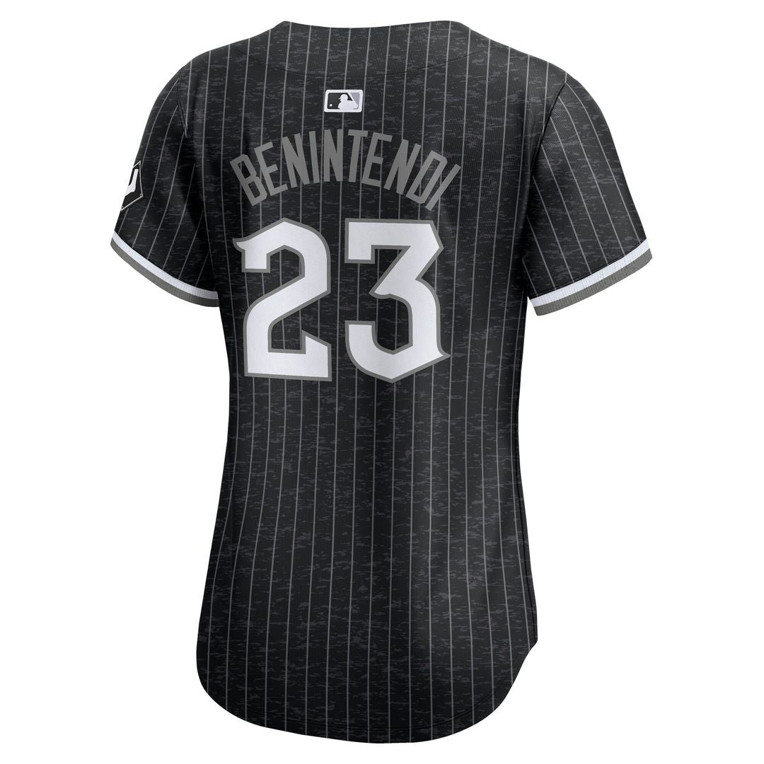 Chicago White Sox Andrew Benintendi Nike Women's 2025 City Connect Limited Player Jersey - Red/Black
