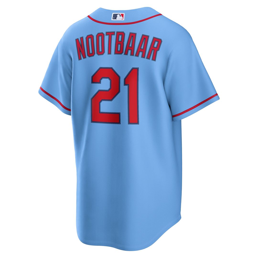 St. Louis Cardinals Lars Nootbaar Nike Alternate Replica Jersey - Cream