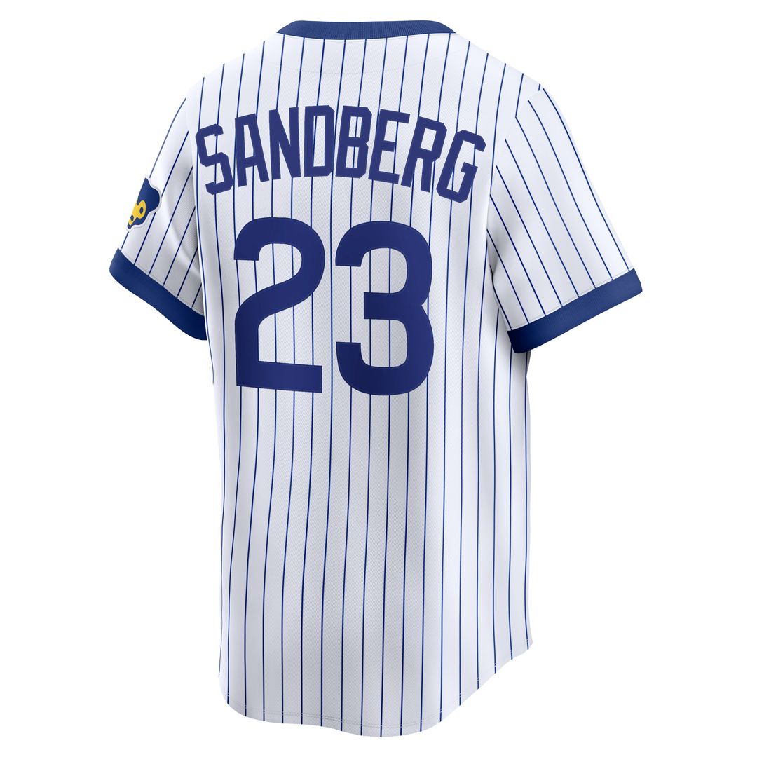 Chicago Cubs Ryne Sandberg Nike Throwback Cooperstown Limited Jersey - Royal