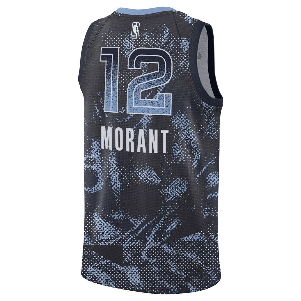 Memphis Grizzlies Ja Morant Nike Unisex 2025 Select Series Swingman Player Jersey - Navy