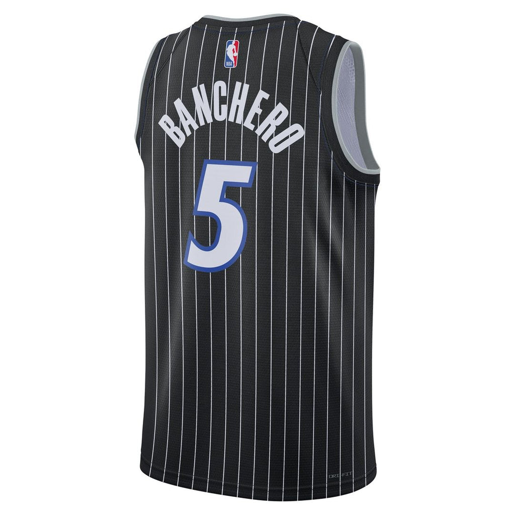 Orlando Magic Paolo Banchero Jordan Brand Unisex Swingman Jersey - Statement Edition - Black
