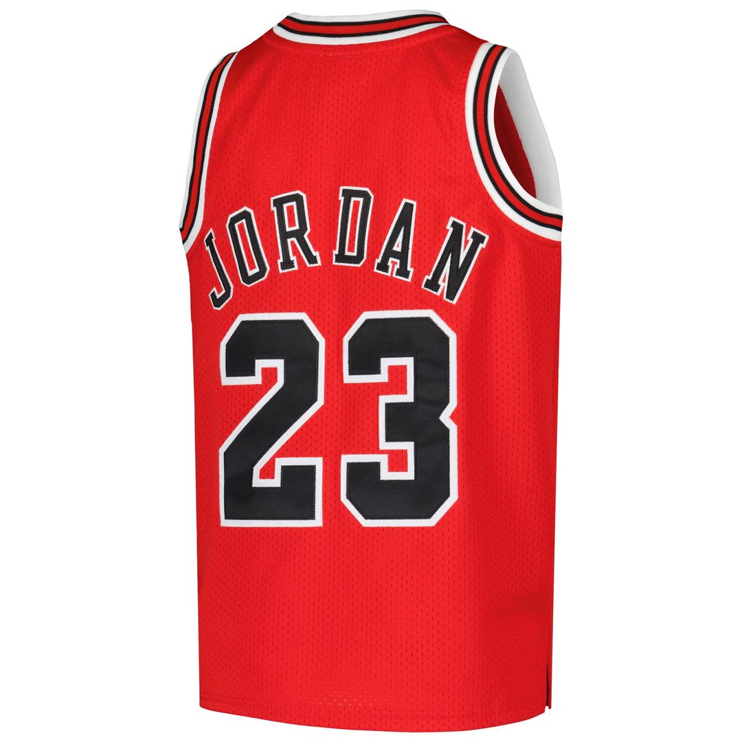 Chicago Bulls Michael Jordan Mitchell & Ness Youth Hardwood Classics 1997/98 Authentic Jersey - Red