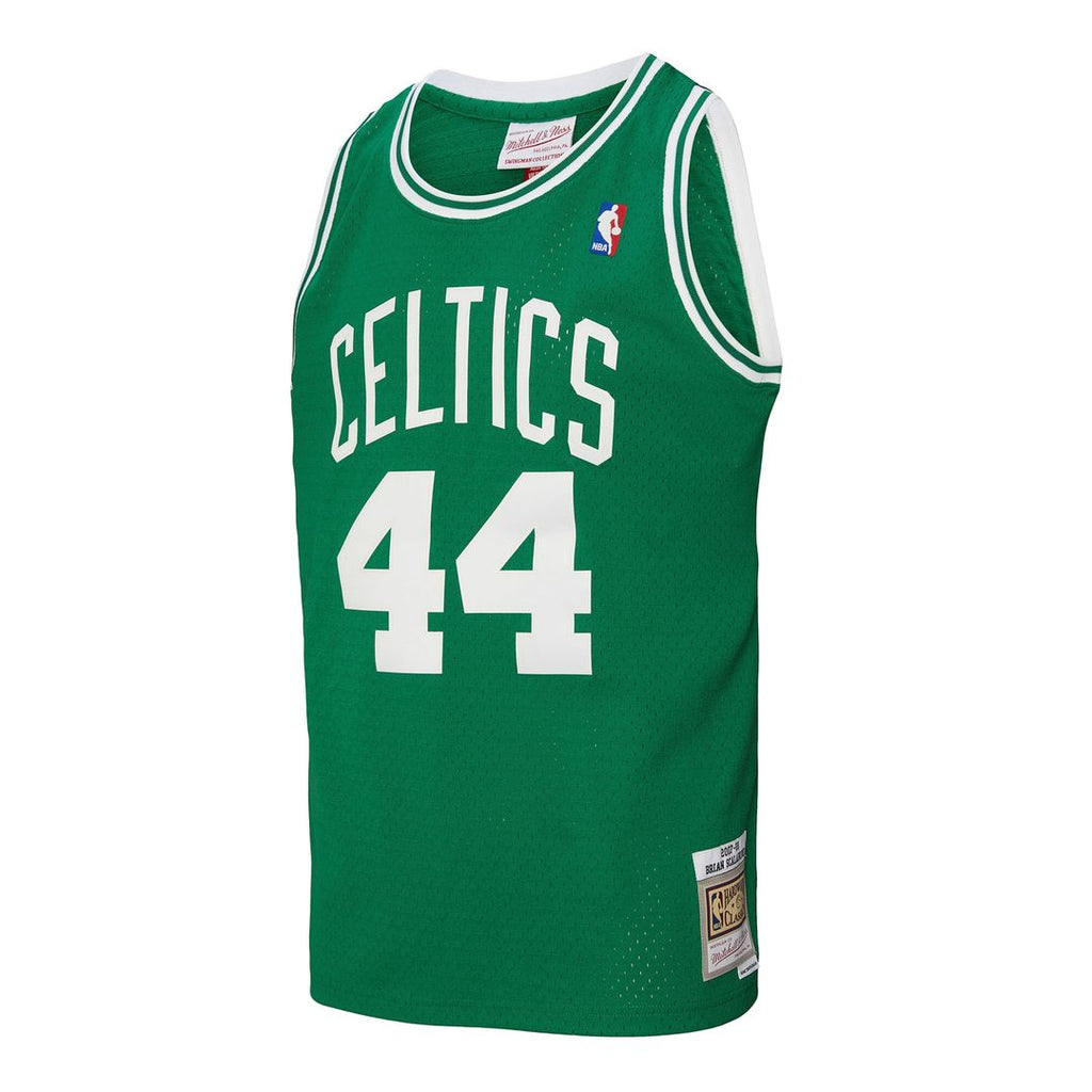 Boston Celtics Brian Scalabrine Mitchell & Ness 2007/08 Hardwood Classics Swingman Jersey - Kelly Green