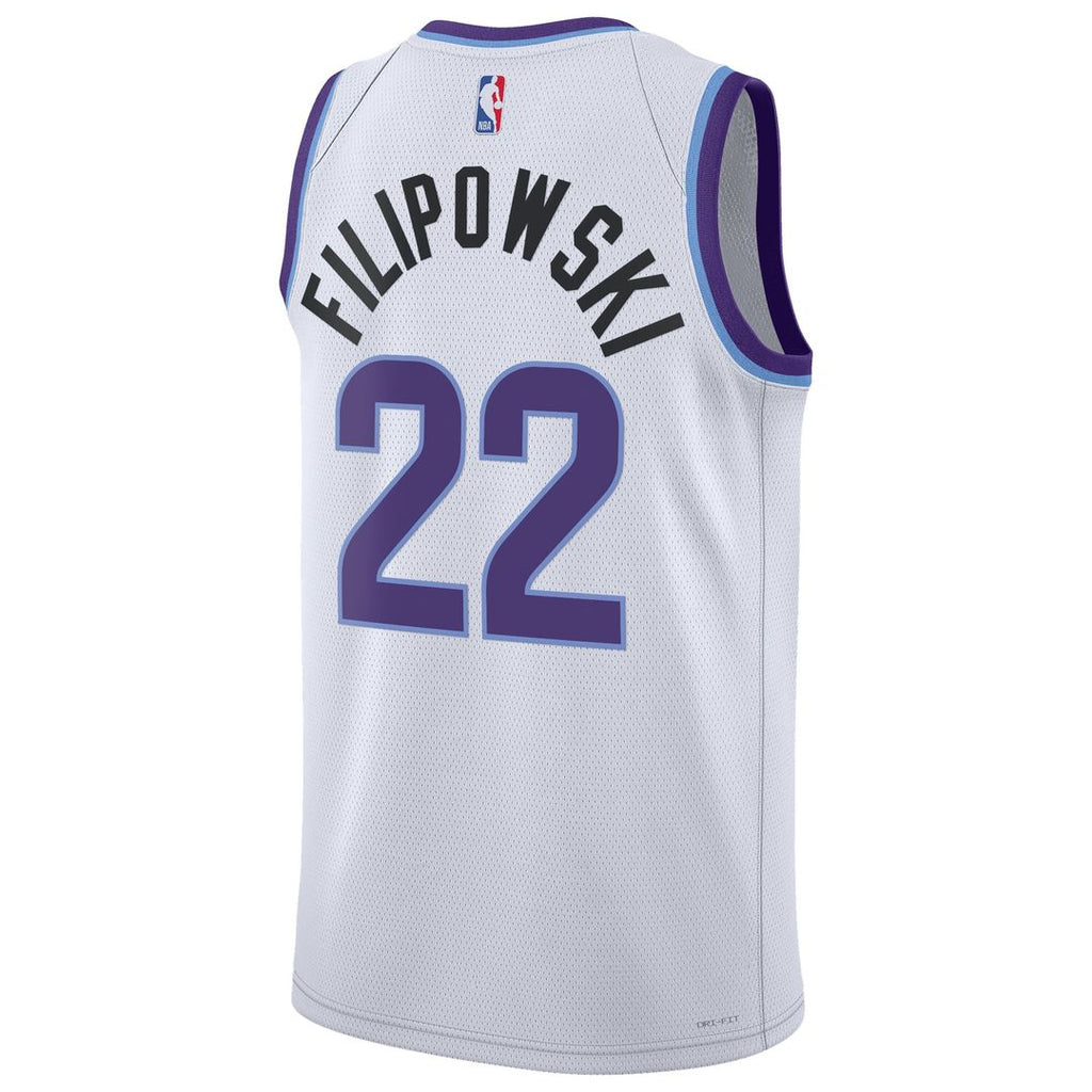 Utah Jazz Kyle Filipowski Nike Unisex Swingman Jersey - Association Edition - White