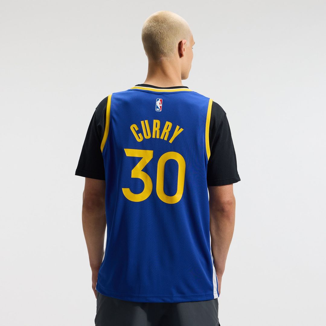 Golden State Warriors Stephen Curry Fanatics Fast Break Replica Jersey - Icon Edition - Royal