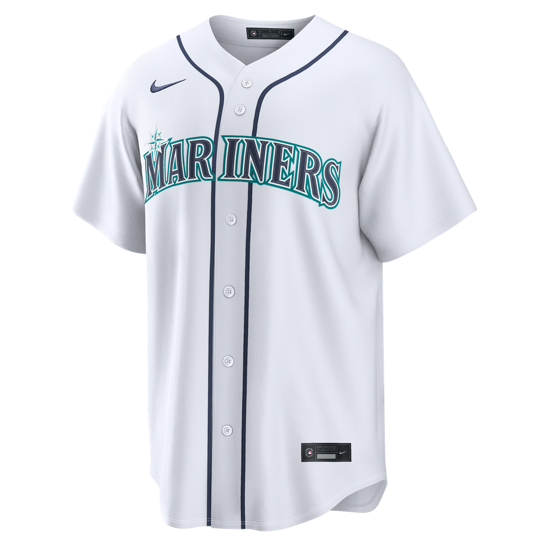 Seattle Mariners Josh Naylor Nike Home Replica Jersey - White
