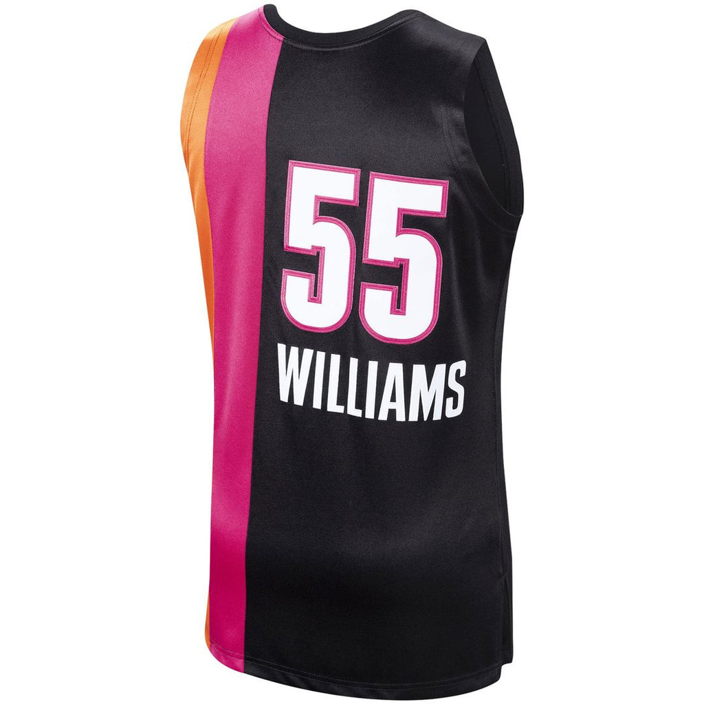 Miami Heat Jason Williams Mitchell & Ness 2005/06 Hardwood Classics Swingman Jersey - Black