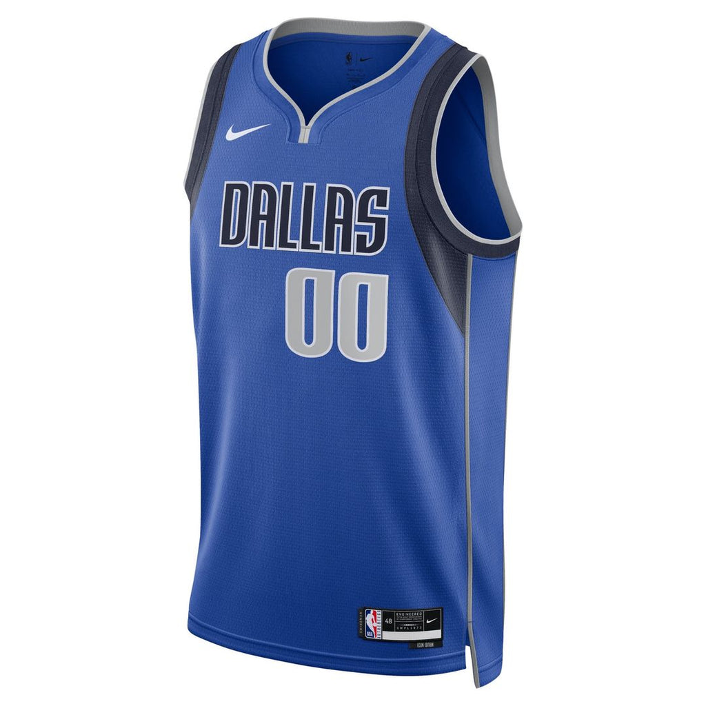 Dallas Mavericks Nike Unisex Swingman Custom Jersey Blue - Icon Edition