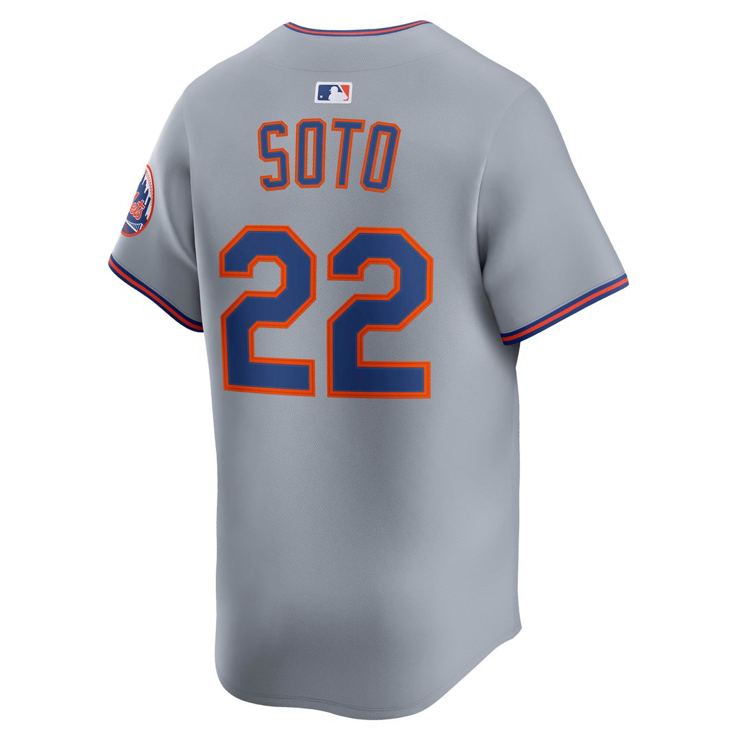 New York Mets Juan Soto Nike Alternate Limited Player Jersey - Black