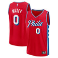 Philadelphia 76ers Tyrese Maxey Fanatics Fast Break Replica Player Jersey - Statement Edition - Red