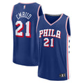 Philadelphia 76ers Joel Embiid Fanatics Fast Break Replica Jersey - Icon Edition - Royal