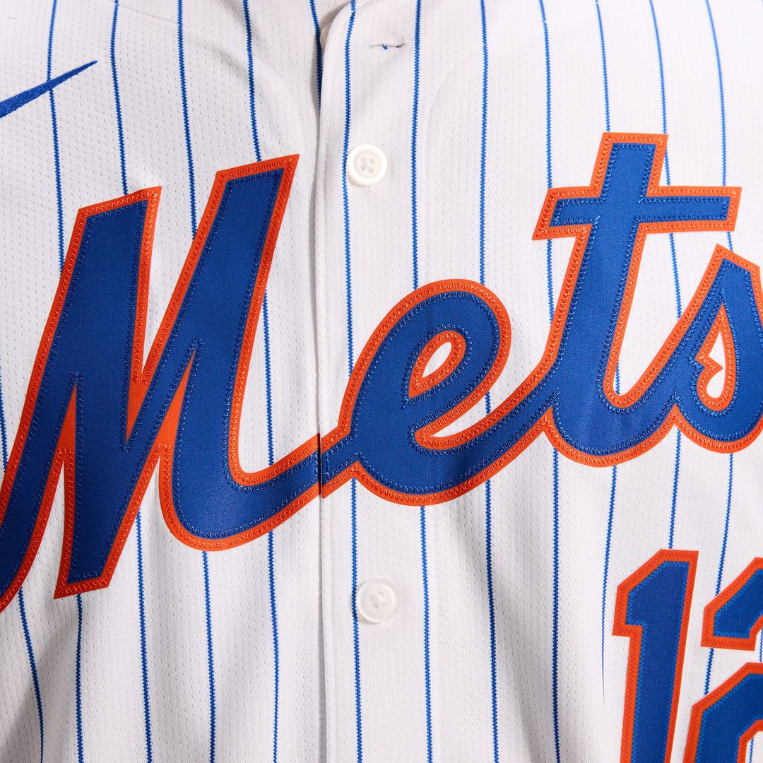 New York Mets Francisco Lindor Nike Home Limited Jersey - White
