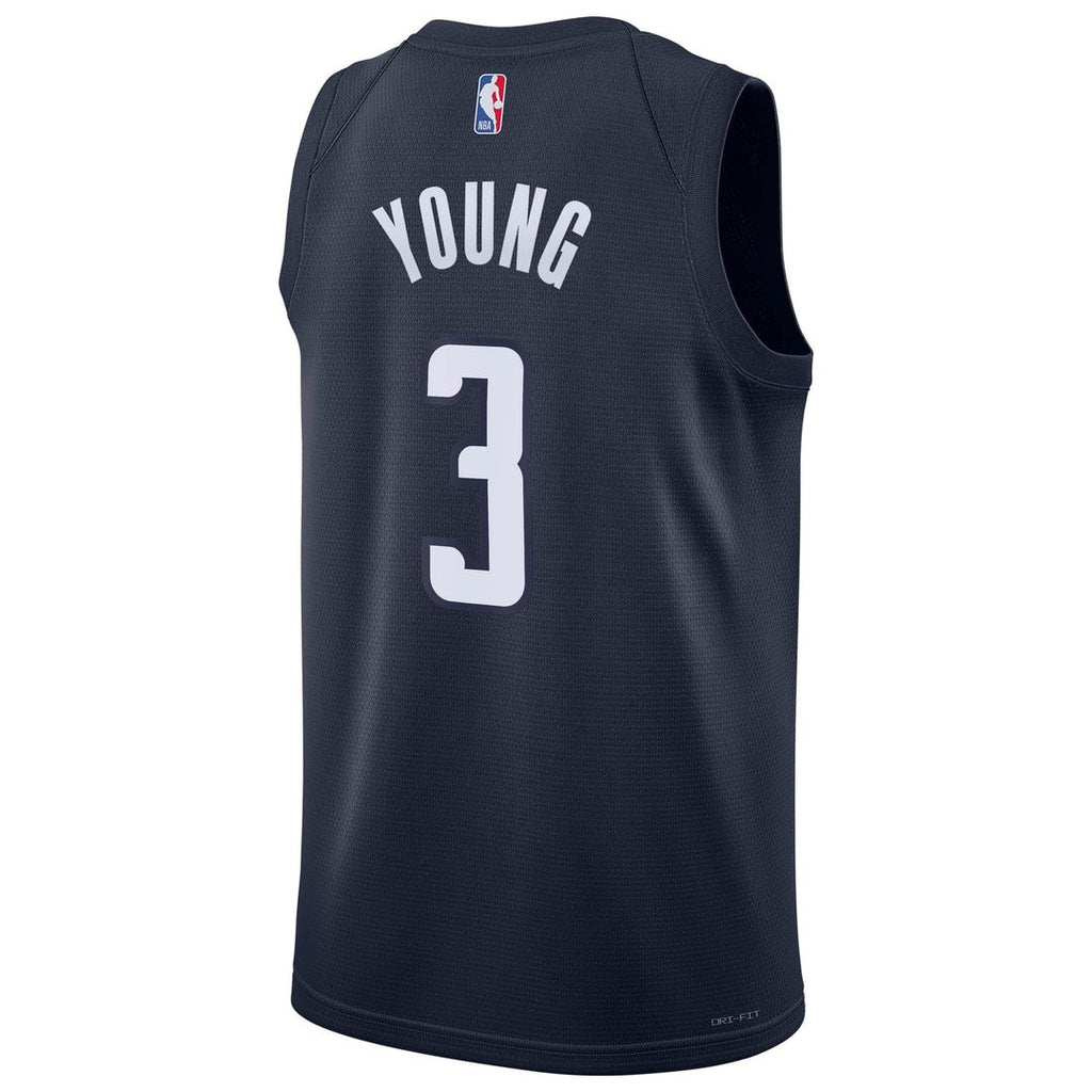 Washington Wizards Trae Young Jordan Brand Unisex Swingman Jersey - Statement Edition - Navy