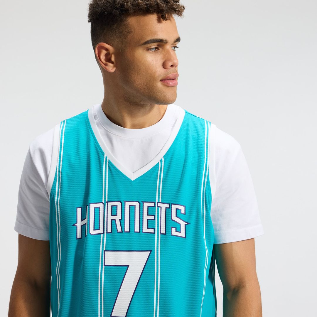 Charlotte Hornets Kon Knueppel Fanatics 2025 NBA Draft First Round Pick Fast Break Replica Jersey - Icon Edition - Teal