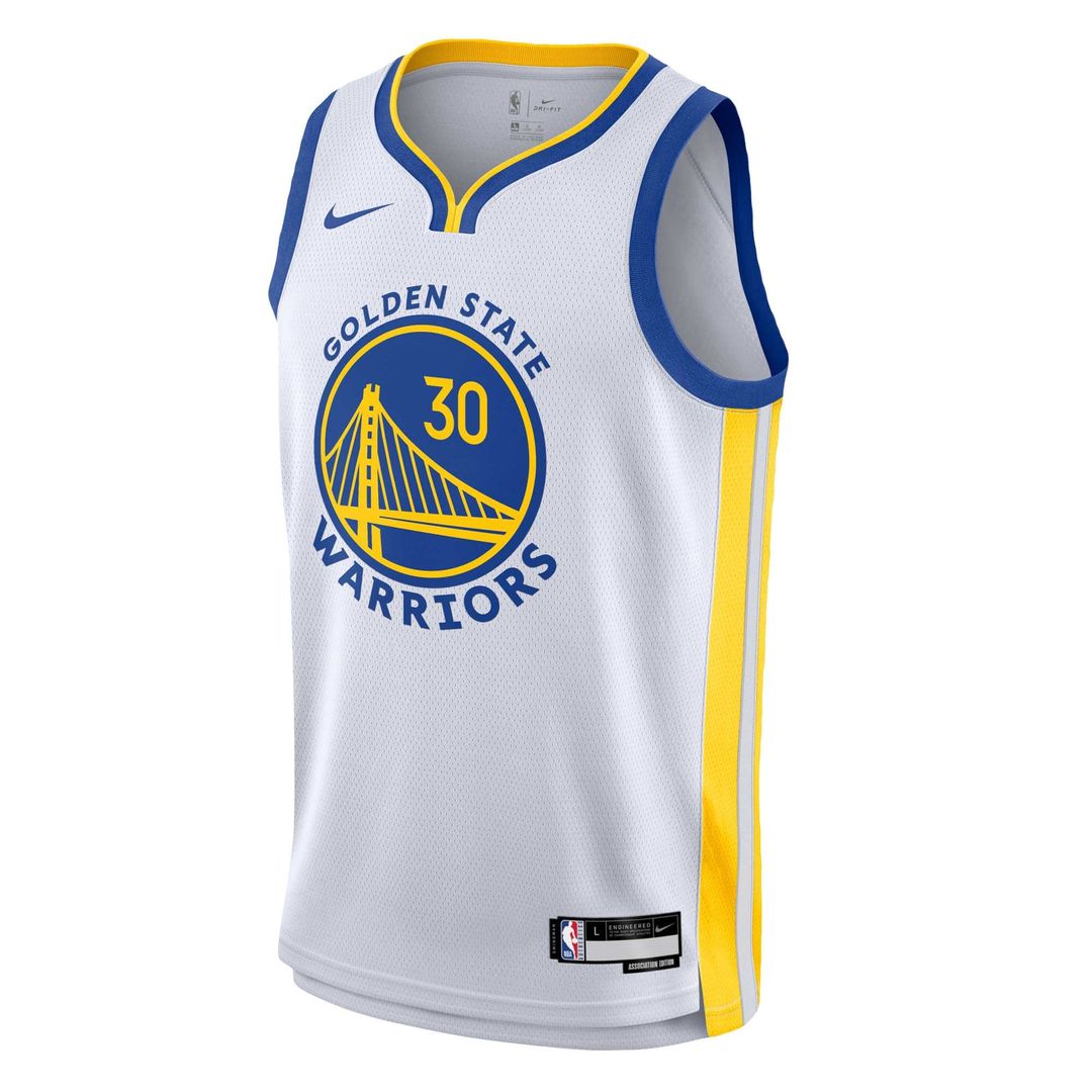 Golden State Warriors Stephen Curry Nike Youth Swingman Jersey - Association Edition - White