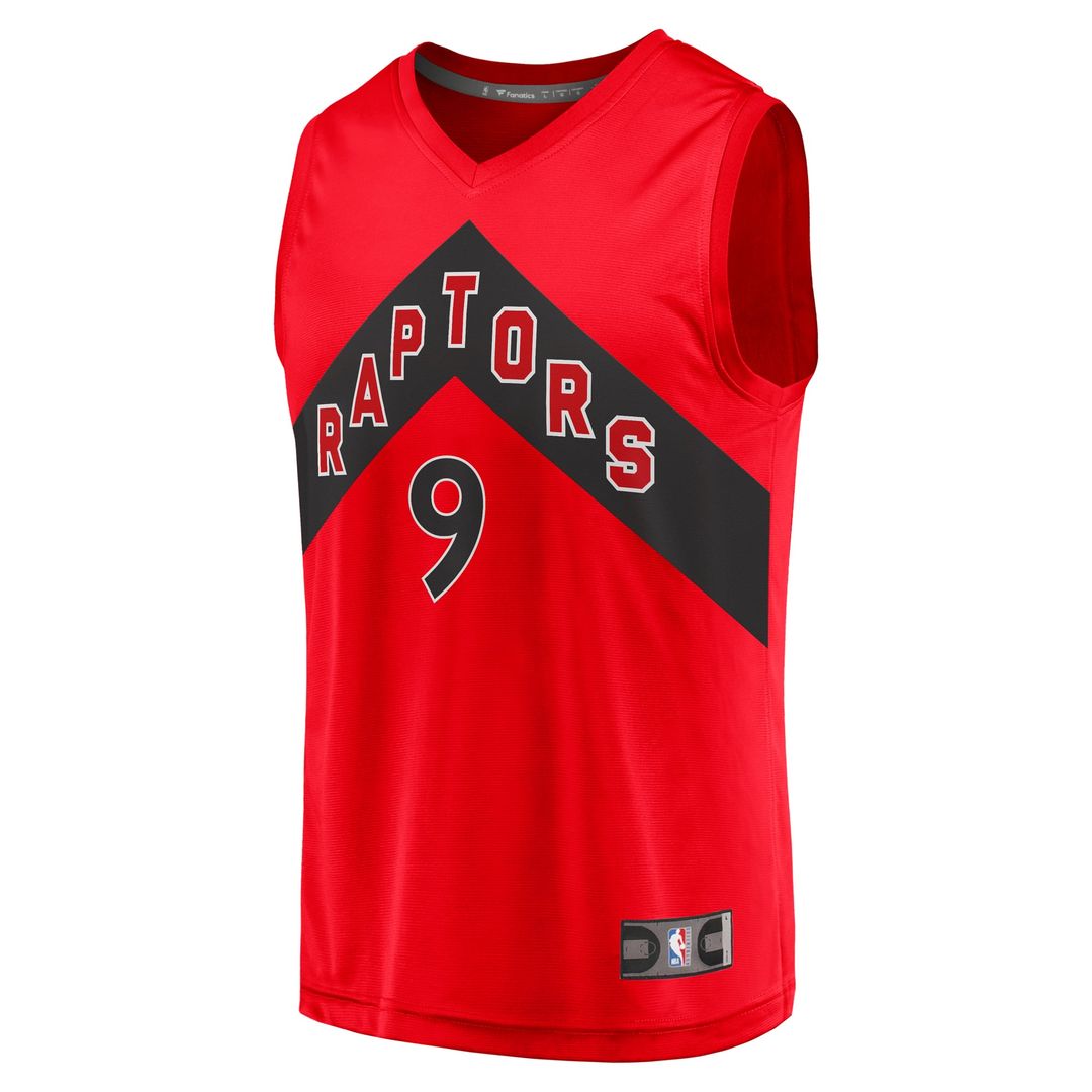 Toronto Raptors RJ Barrett Fanatics Fast Break Player Jersey - Icon Edition - Red