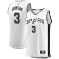 San Antonio Spurs Keldon Johnson Fanatics Fast Break Association Jersey - White