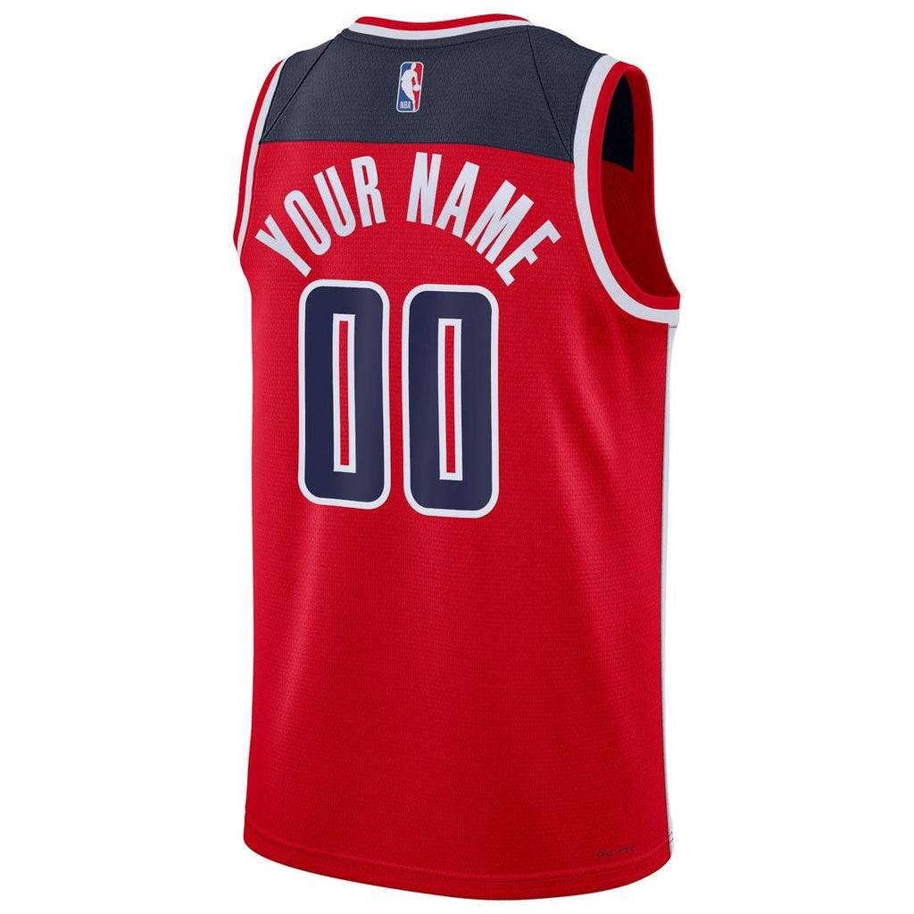 Washington Wizards Nike Unisex Swingman Custom Jersey White - Association Edition