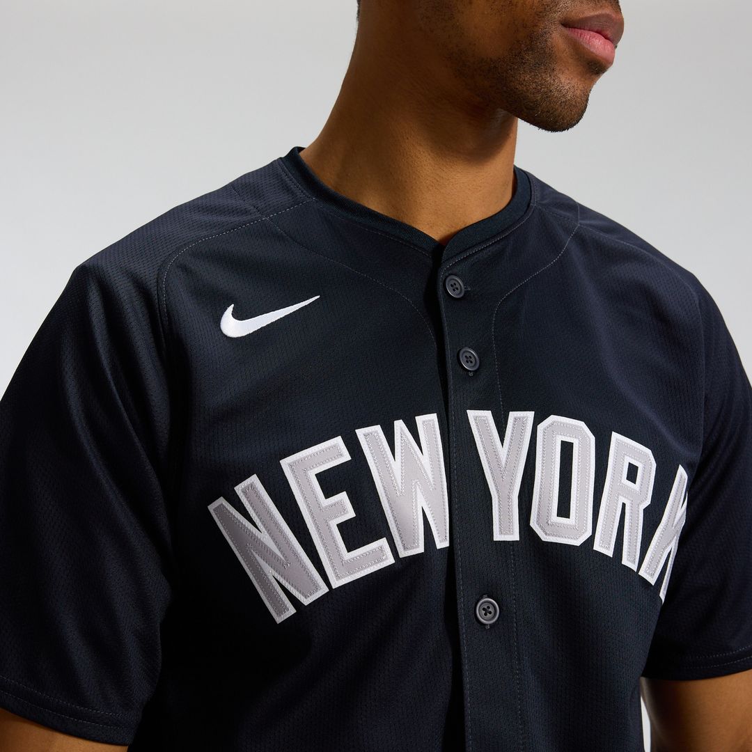 New York Yankees Aaron Judge Nike Road Limited Player Jersey - Gray
