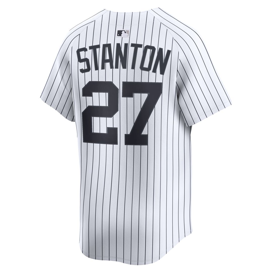 New York Yankees Giancarlo Stanton Nike Road Limited Jersey - Gray