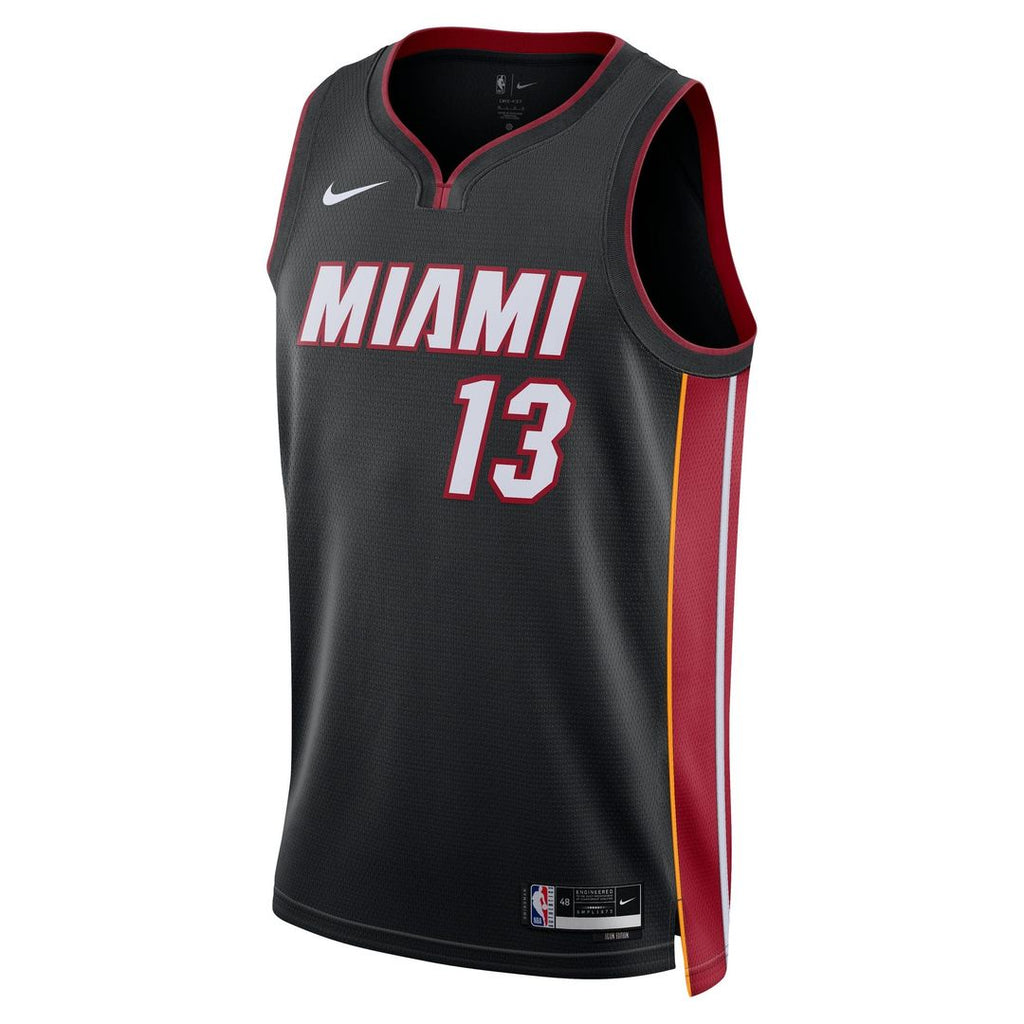 Miami Heat Bam Adebayo Nike Unisex Swingman Jersey - Icon Edition - Black