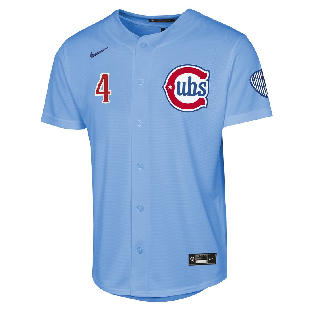 Chicago Cubs Pete Crow - Armstrong Nike Youth Home Stadium Jersey - White