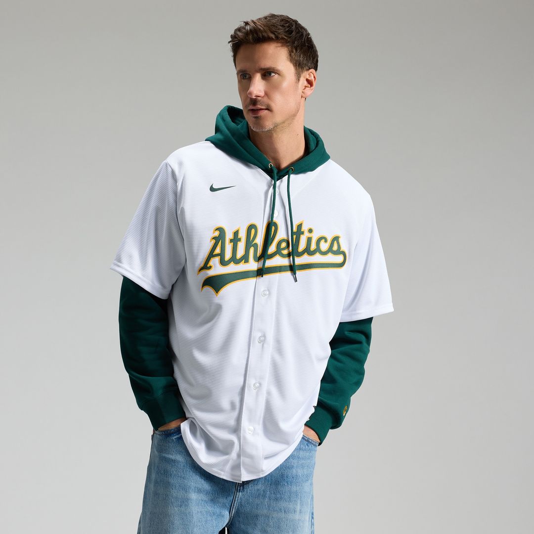 Athletics Nick Kurtz Nike Home Replica Player Jersey - White