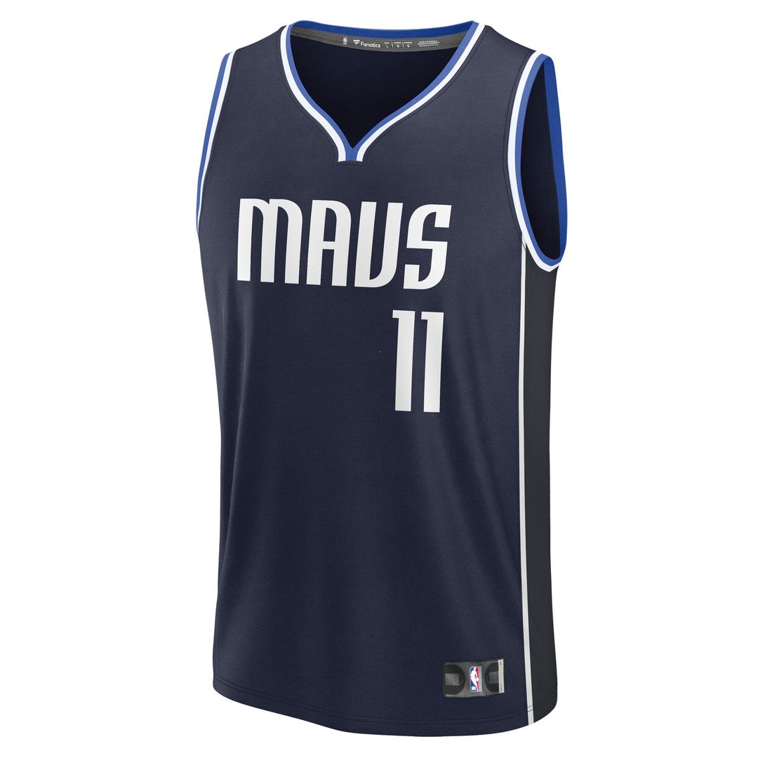 Dallas Mavericks Kyrie Irving Fanatics Fast Break Replica Player Jersey - Statement Edition - Navy
