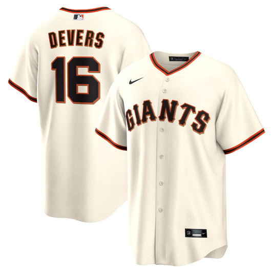 San Francisco Giants Rafael Devers Nike Home Replica Player Jersey - White