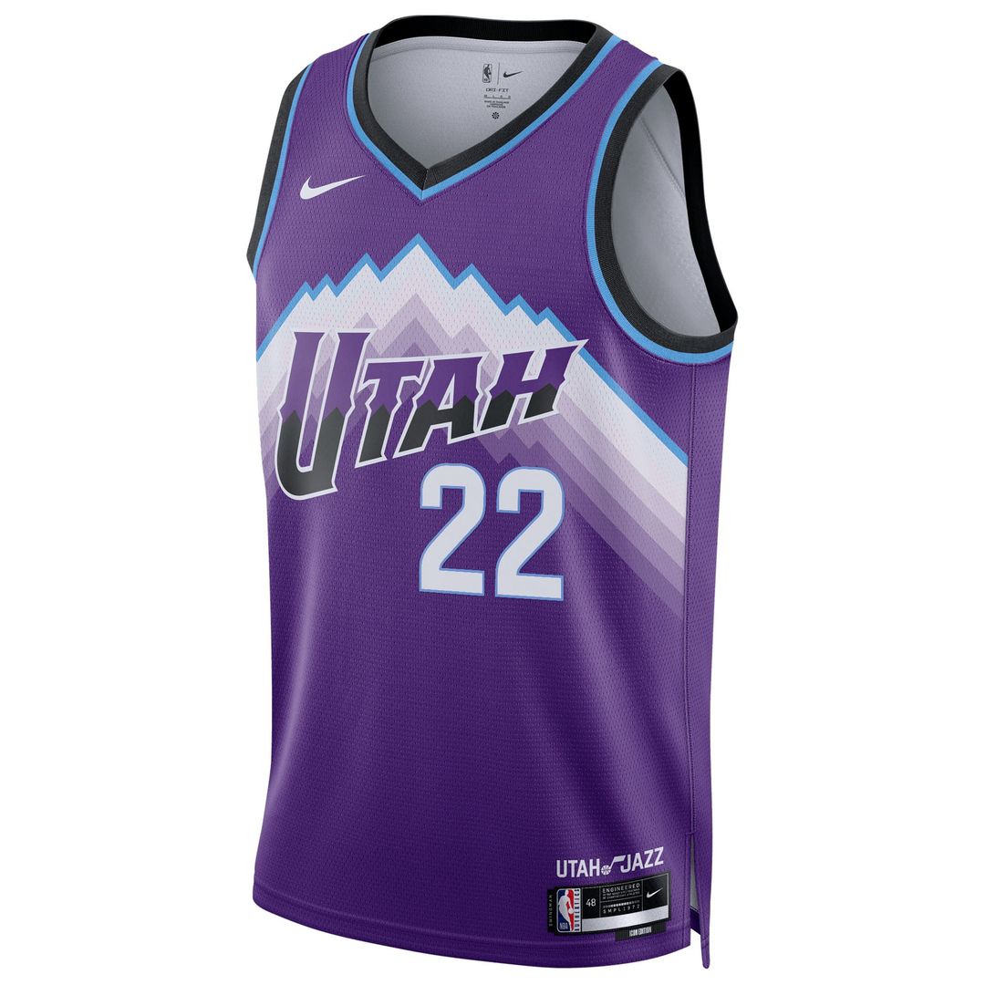 Utah Jazz Kyle Filipowski Nike Unisex Swingman Jersey - Icon Edition - Purple