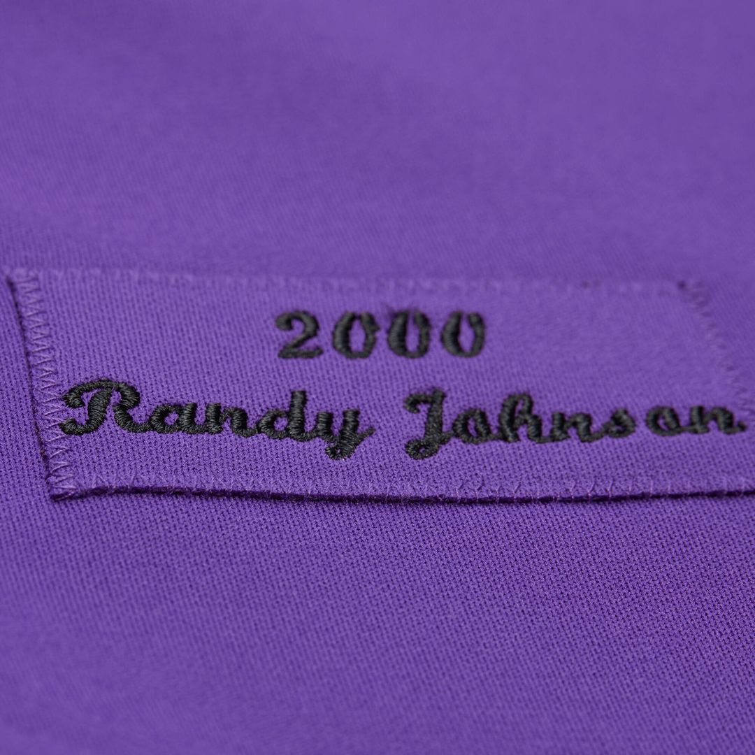Arizona Diamondbacks Randy Johnson Mitchell & Ness 2000 Throwback Authentic Jersey - Purple