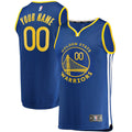 Golden State Warriors Fanatics Fast Break Custom Replica Jersey Royal - Icon Edition