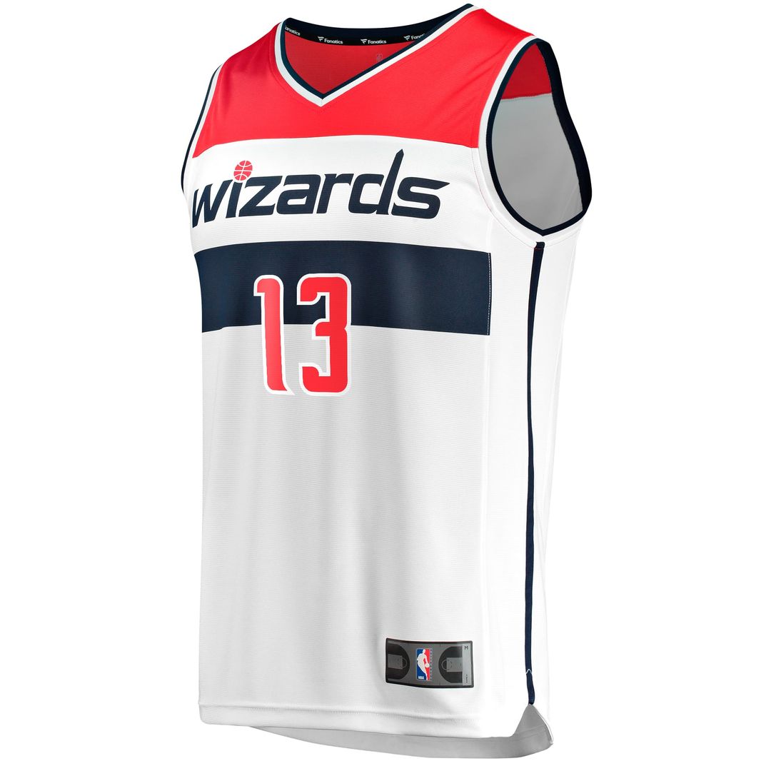 Washington Wizards Jordan Poole Fanatics Youth Fast Break Player Jersey - Association Edition - White