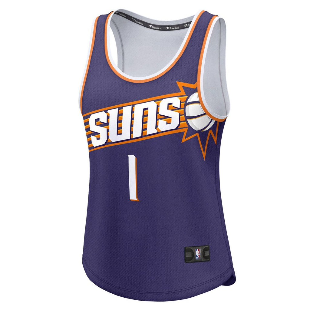 Phoenix Suns Devin Booker Fanatics Women's Fast Break Player Jersey - Icon Edition - Purple