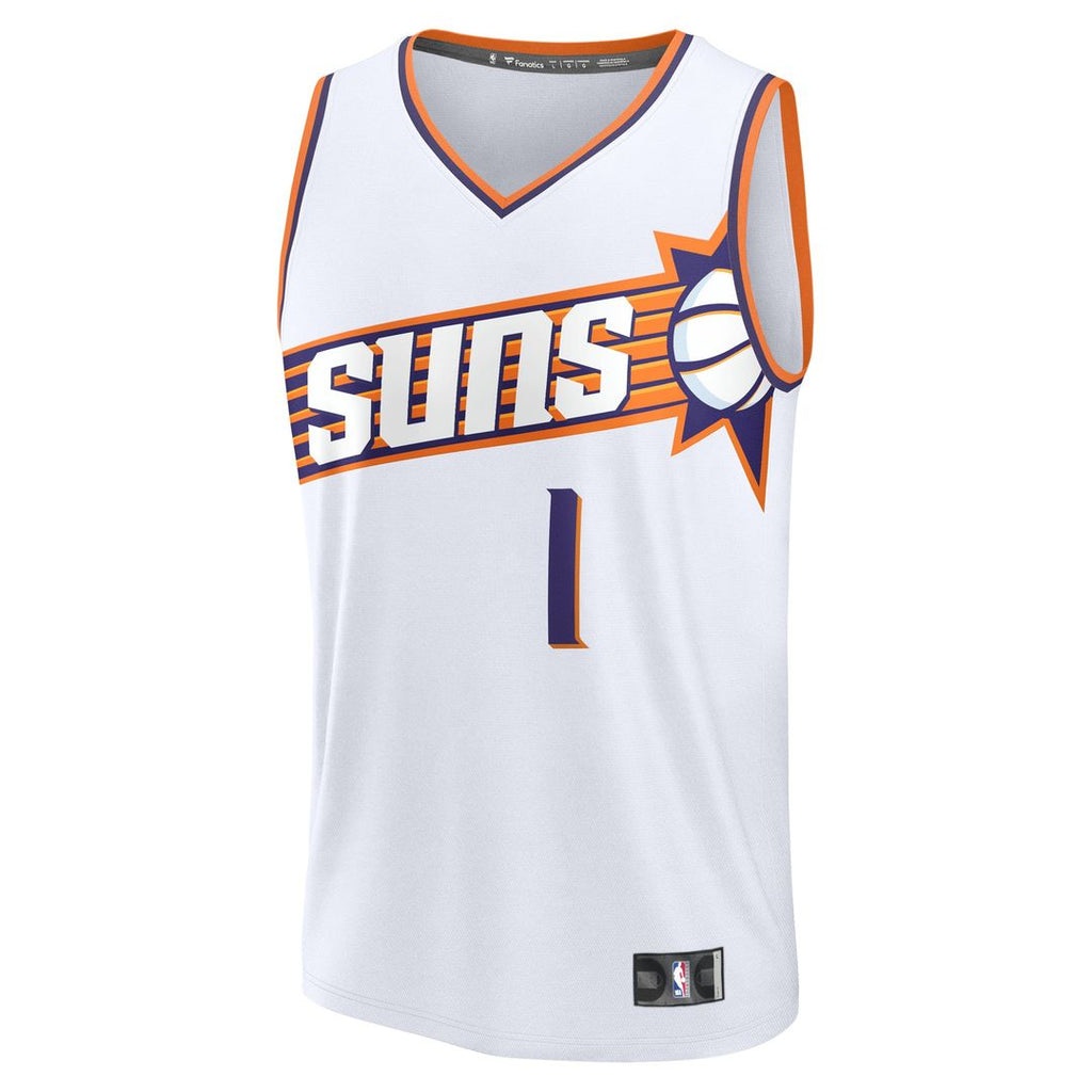 Phoenix Suns Devin Booker Fanatics Fast Break Replica Player Jersey - Association Edition - White