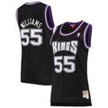 Sacramento Kings Jason Williams Mitchell & Ness Women's 2000/01 Hardwood Classics Swingman Jersey - Black