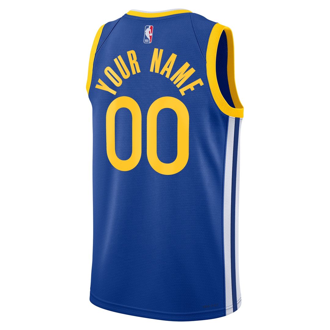 Golden State Warriors Nike Unisex Swingman Custom Jersey Royal - Icon Edition