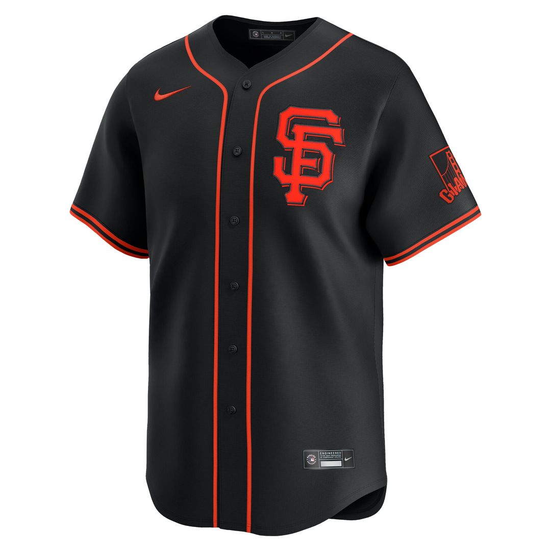 San Francisco Giants Jung Hoo Lee Nike Alternate Limited Player Jersey - Black