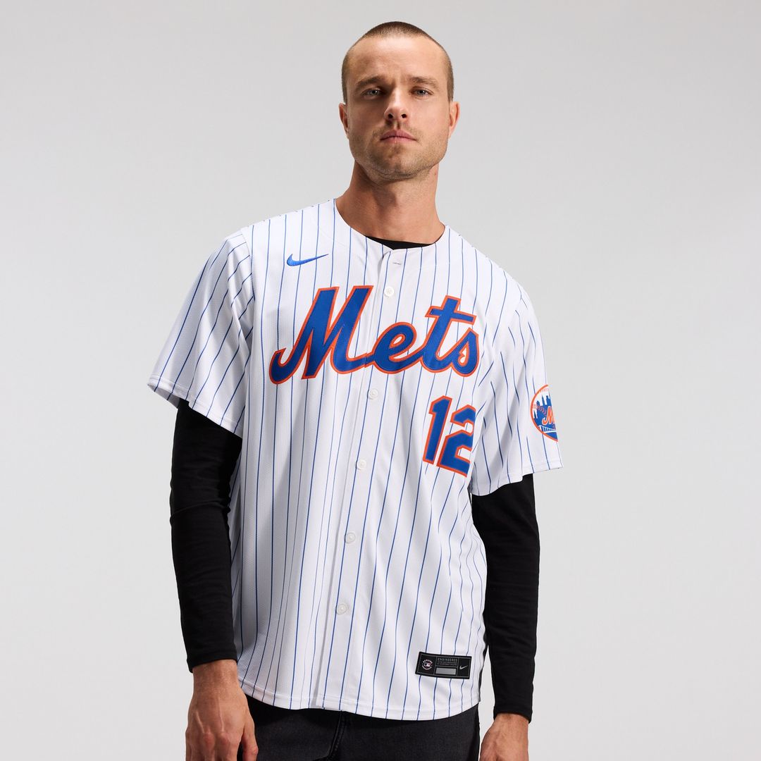 New York Mets Francisco Lindor Nike Road Limited Player Jersey - Gray
