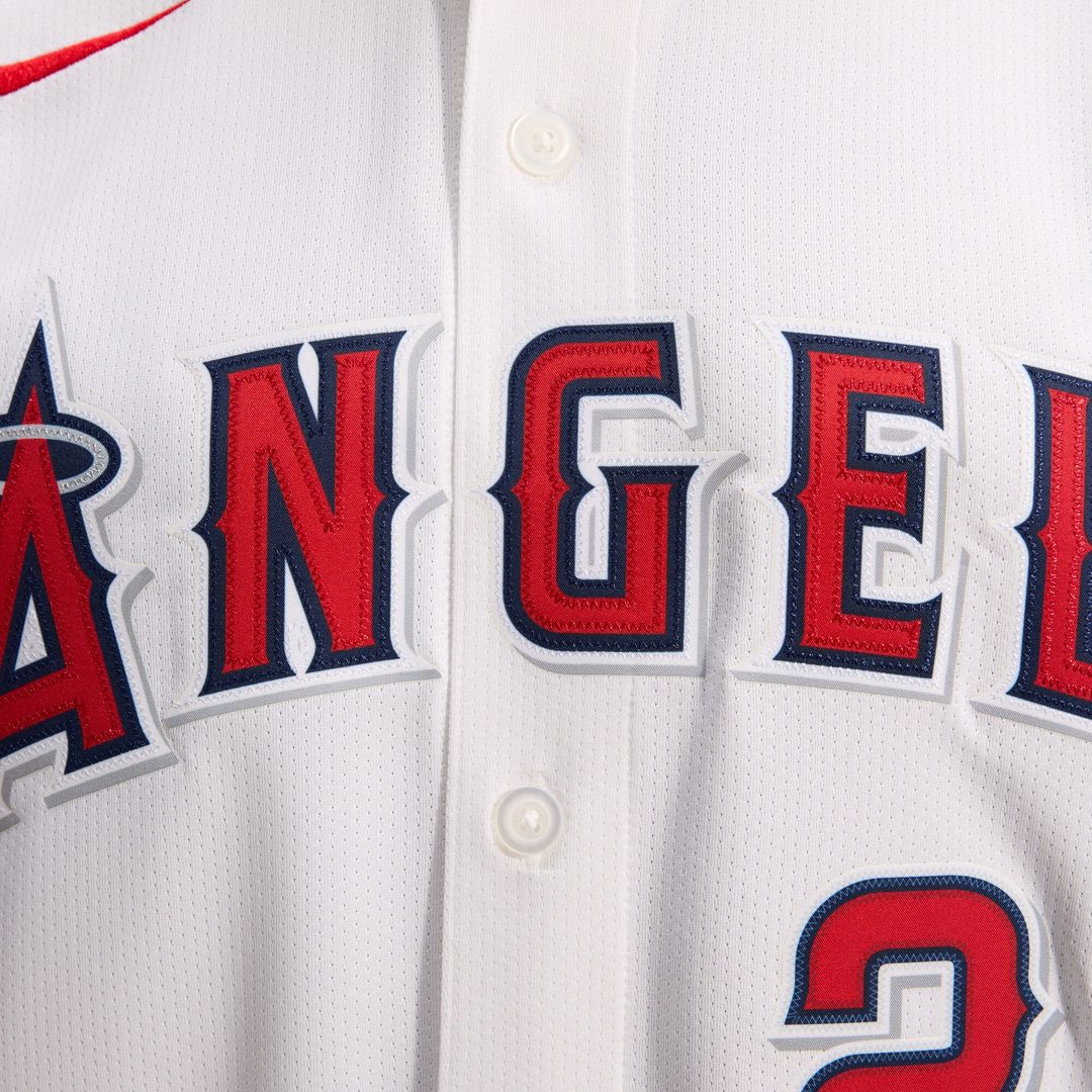 Los Angeles Angels Mike Trout Nike Alternate Limited Player Jersey - Red